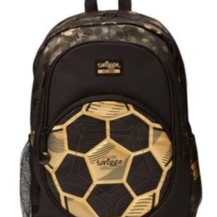 ✿KOP✿ Smiggle Soccer Gold Backpack/ Tas  Ransel Anak Cowok Sd Smp/ Kado BERKUALITAS