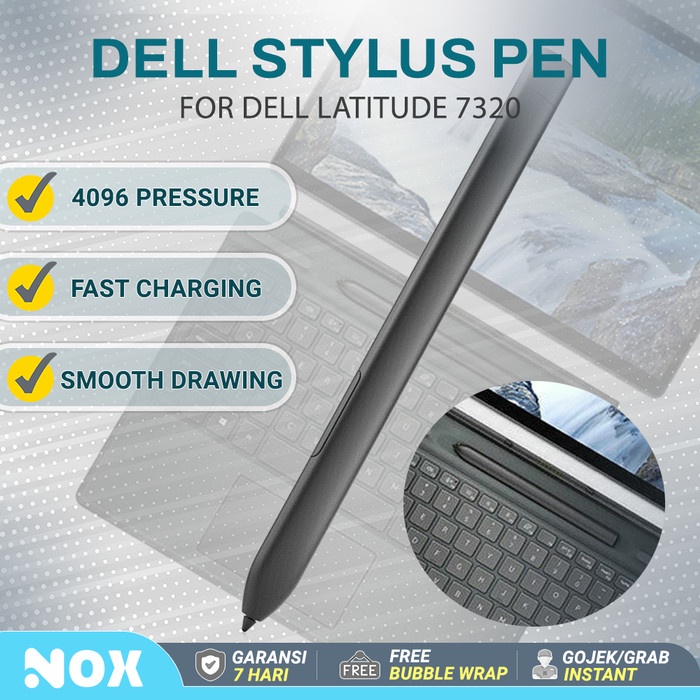 ✅Original Dell Active Stylus Pen Pressure Point 4096 Dell Latitude Pn7320A Bisa Gojek