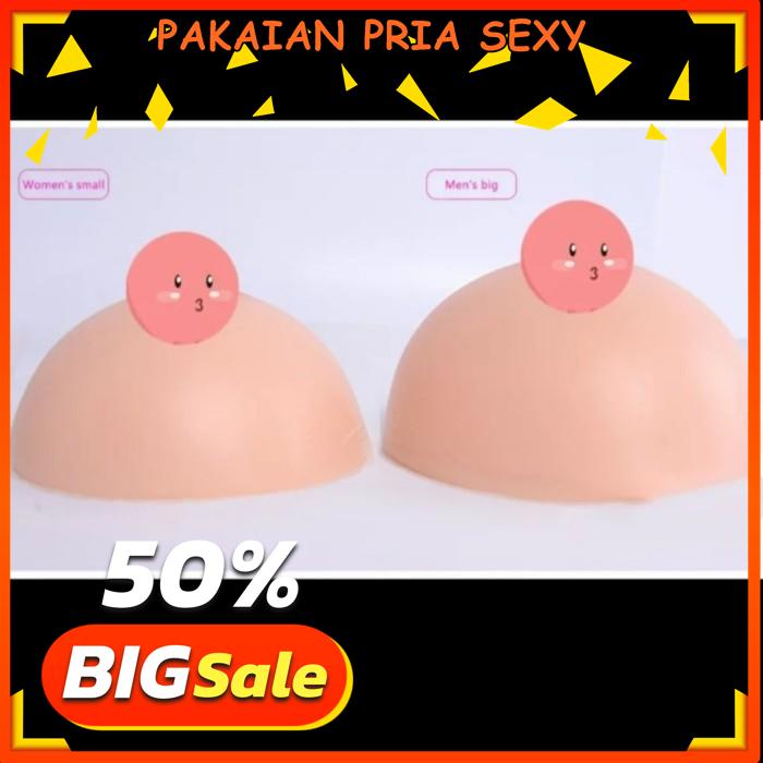

GRATIS ONGKIR REALISTIC FAKE BOOB BREAST A CUP SILICONE / SILIKON BRA CANCER !!!