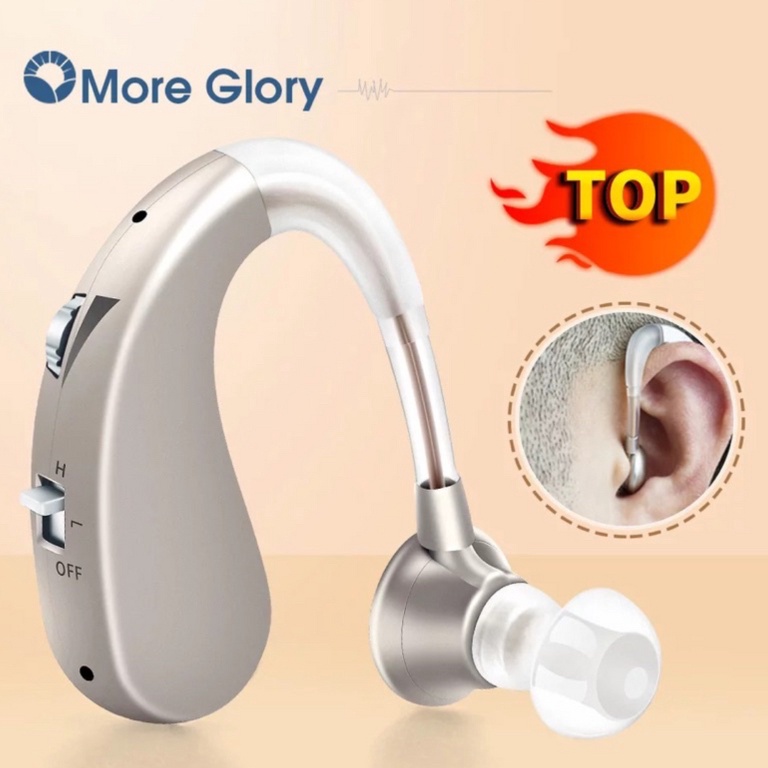 Best Product.. Rechargergeable Alat Pendengaran Telinga Alat Bantu Dengar Mini Digital