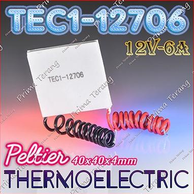 TEC1-12706 Peltier Thermoelectric TEC 12V 6A TEC1 12706 Pendingin