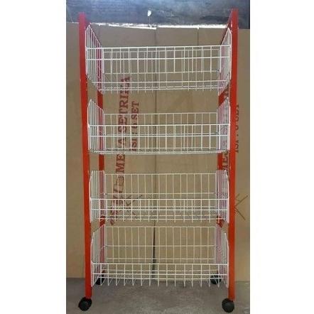 %%%%] RAK MINI MARKET KOTAK RODA/Rak Chiki Kotak Susun 5/Keranjang Chiki