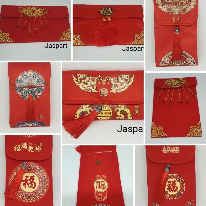 

monggo] ANGPAO KAIN PREMIUM BENTUK DOMPET ANGPAO SANGJIT WEDDING ENGAGEMENT