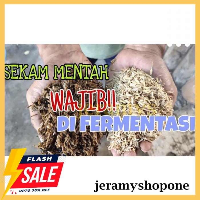 POPULER MEDIA TANAM SEKAM MENTAH FERMENTASI (GEEK FARMER) 