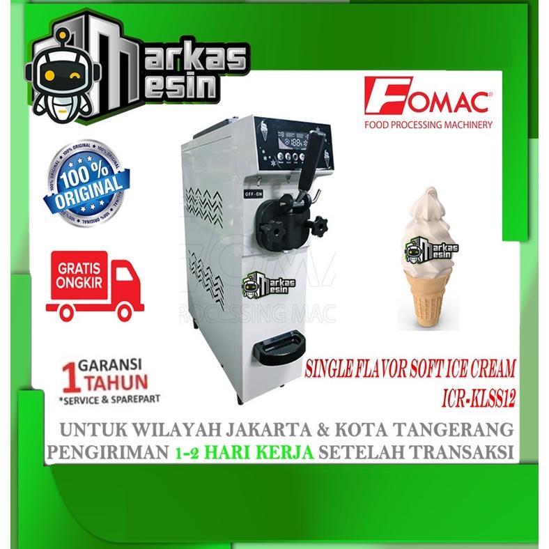 

TER-UPDATE MESIN SOFT ICE CREAM 1 TUAS / ICR-KLSS12 FOMAC PUTIH WHITE ICE CREAM #ORIGINAL