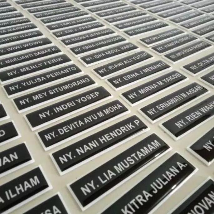 

$$$$] Nametag Akrilik khusus Bhayangkari/Persit Terbaru