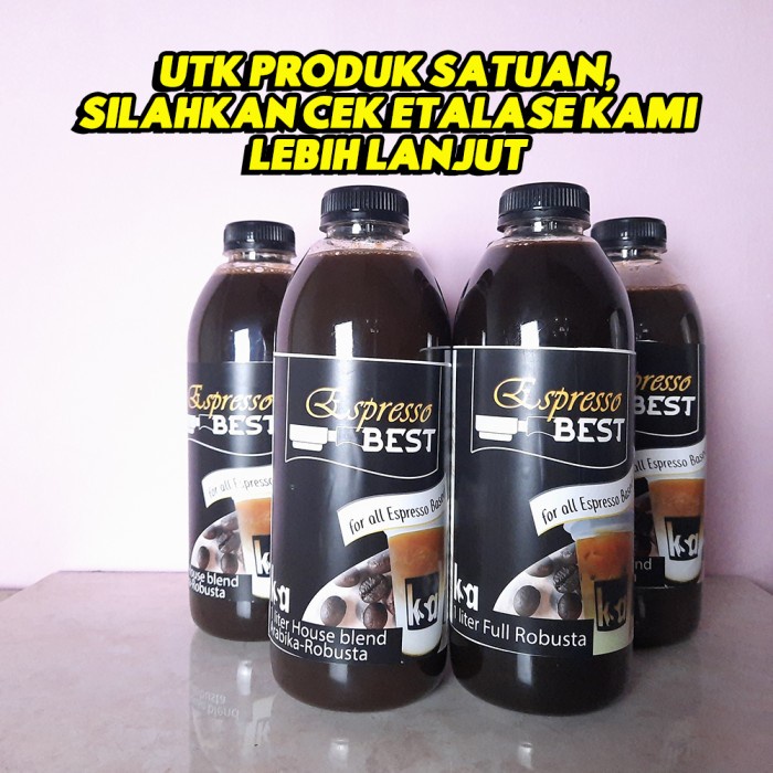 

Laris Khusus Reseller : 1/2 Lusin Espresso Based Kemasan 1 Liter