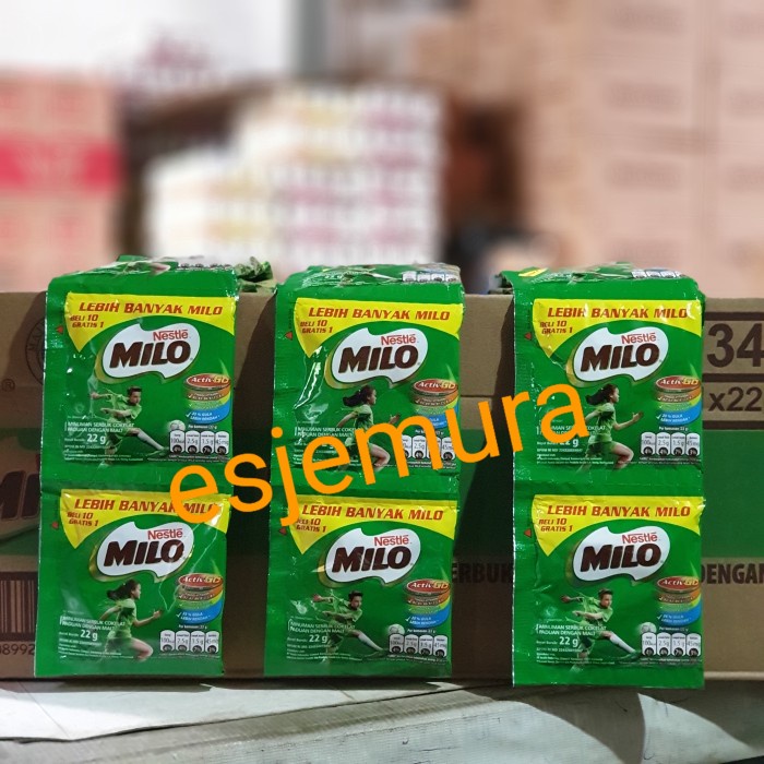 

Laris Milo Sachet Renceng Perdus / Milo Rasa Coklat Susu