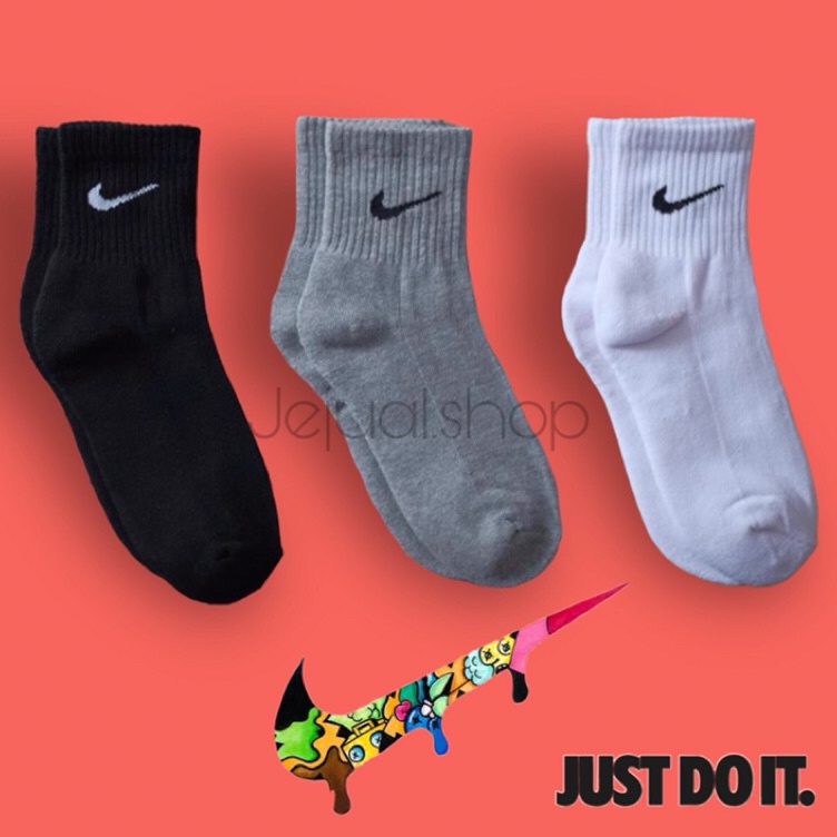 【Terlaris】 - Kaos Kaki Nike Pendek Tebal | Kaos Kaki Olahraga Nike