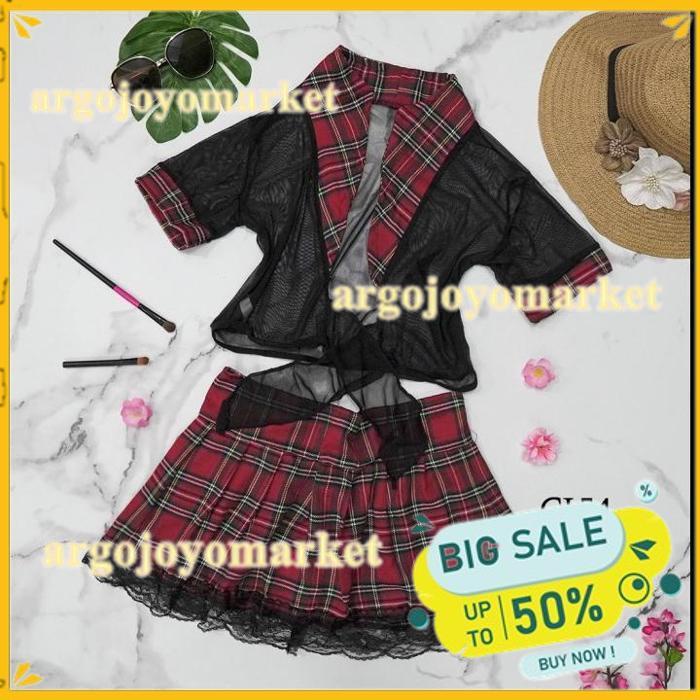 LINGERIE WANITA KOSTUM COSPLAY SEXY UNIFORM KOSTUM SERAGAM SEKSI CL54 BEST QUALITY