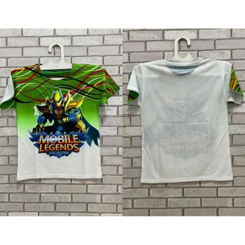 Promo Kaos Anak Gaming Ml Evos Rrq / Baju Game Murah