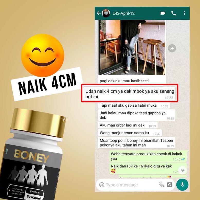 Bisa Cod [Promo] Boney Peninggi Badan/Kapsul Peninggi Badan Bisa Cod