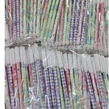 

BYYF7778 Pulpen Tinta hitam bisa di hapus dan permanen per 12pcs