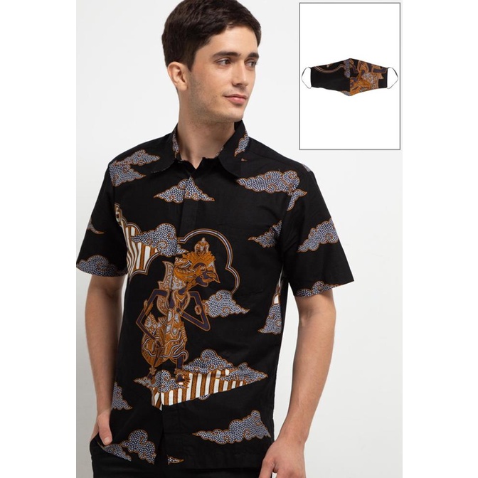 Hem Batik Arjuna Weda Wayang