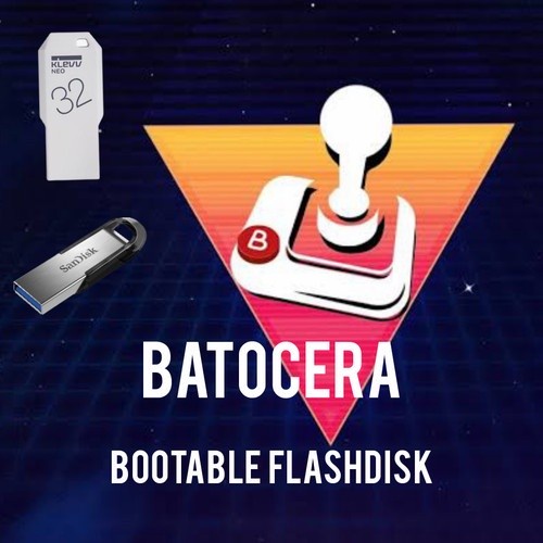 Emulator PS 1 PS2 PS3 Via PC Laptop Notebook Bootable Flashdisk