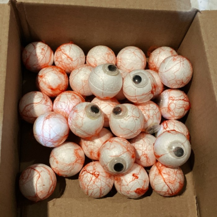 Terlaris Bola Mata Palsu Mainan Dekorasi Halloween