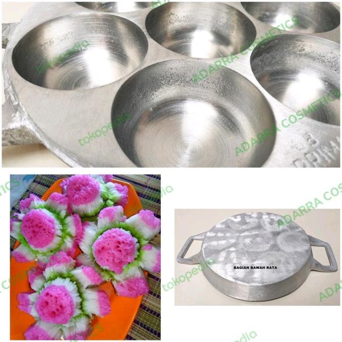 Kualitas terbaik] cetakan kue bikang mawar tebal Prima