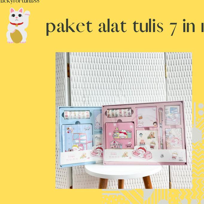 

Big Sale Paket Alat Tulis 7 In 1 Perlengkapan Alat Tulis Sekolah Lengkap Lucu Berkualitas
