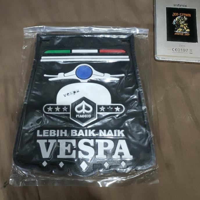 Produk Terbaik] mudflap vespa exlusive Excel Px super / kepet air semua vespa