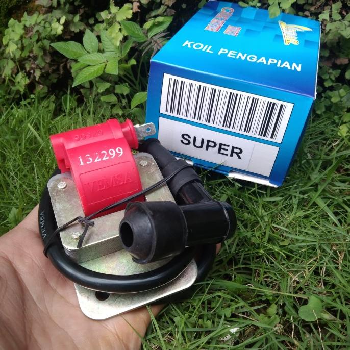 /////] koil coil pengapian Vespa vbb super sprint bajaj merah import vemsa