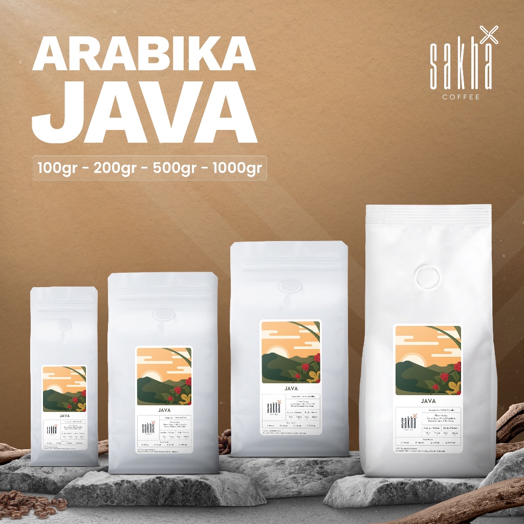 

Biji Kopi Bubuk Arabika Jawa Java Arabica Coffee Beans Coffe