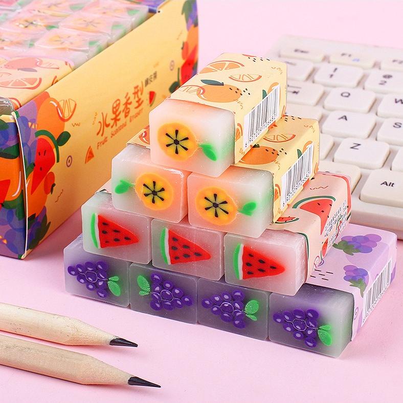 

Terbaik Gannise Penghapus Bisa Potong Pensil Eraser Karet Buah Wangi Dino Gn-St0378