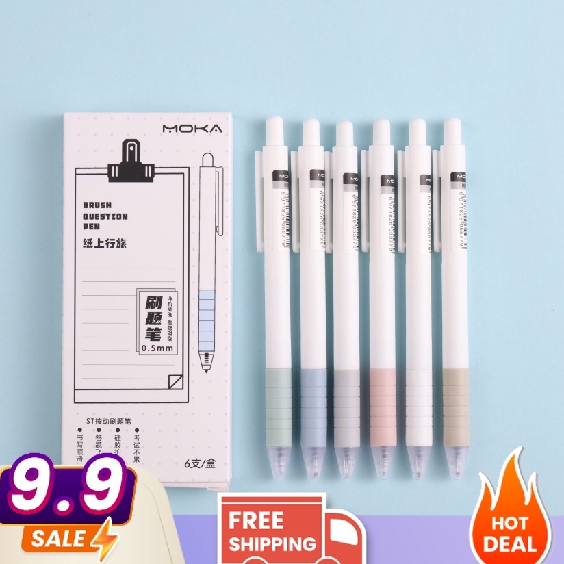 

QMYX2640 PULPEN GEL MEKANIK POLOS ISI 6PCS DAN 5PCS / PULPEN GEL MEKANIK