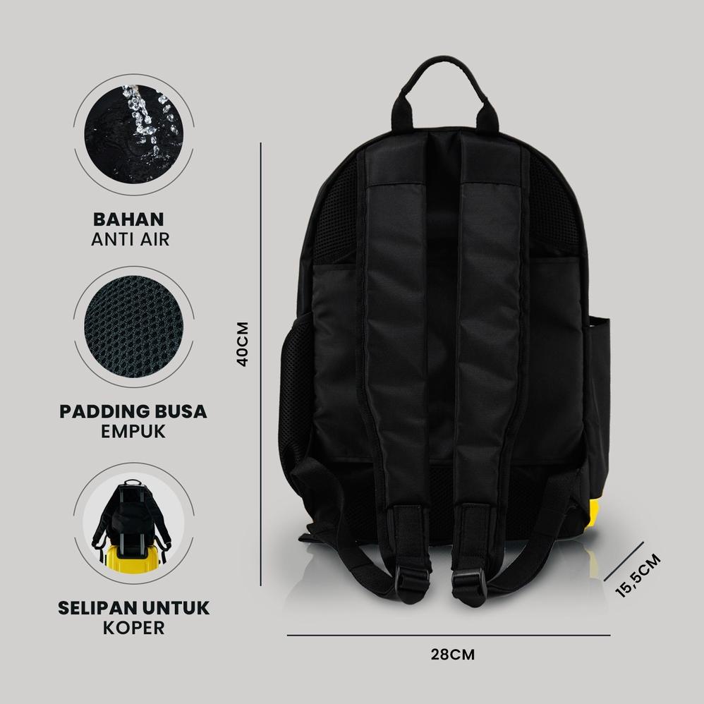 [ CRH ] Uneed Tas Ransel Tas Laptop Berlin Backpack - UNB122 Terlaris