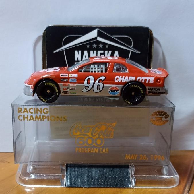 Racing Champions Nascar Charlotte No.96 Coca Cola 600 Program Car