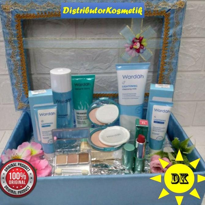 wardah paket seserahan wardah paket kecantikan paket makeup wardah