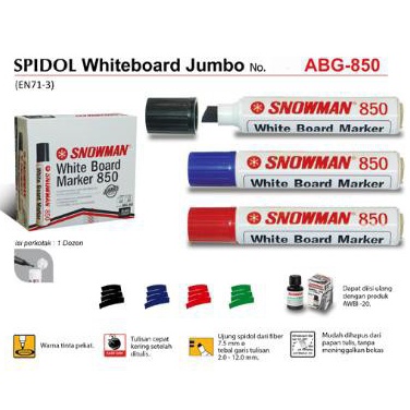 

TDXK7147 Spidol Snowman Besar ABG-850 (bisa dihapus)