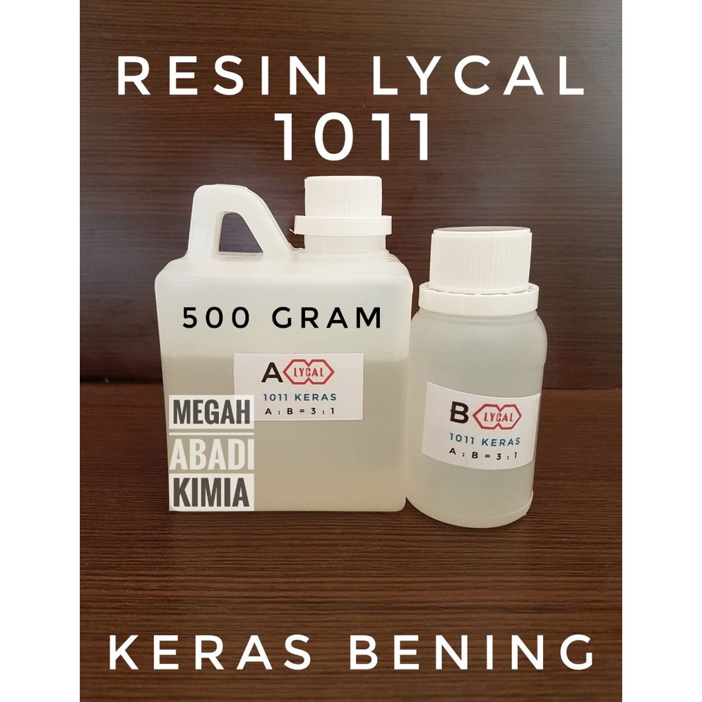 VIRAL Resin Bening Lycal keras 500 Gram
