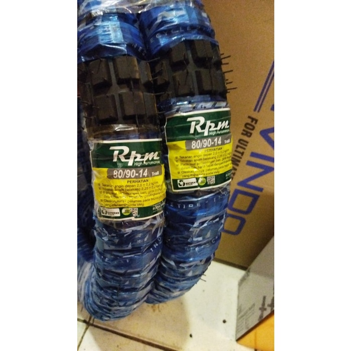 Ban Motor Matic Trail Ring 14 80/90 terbaik