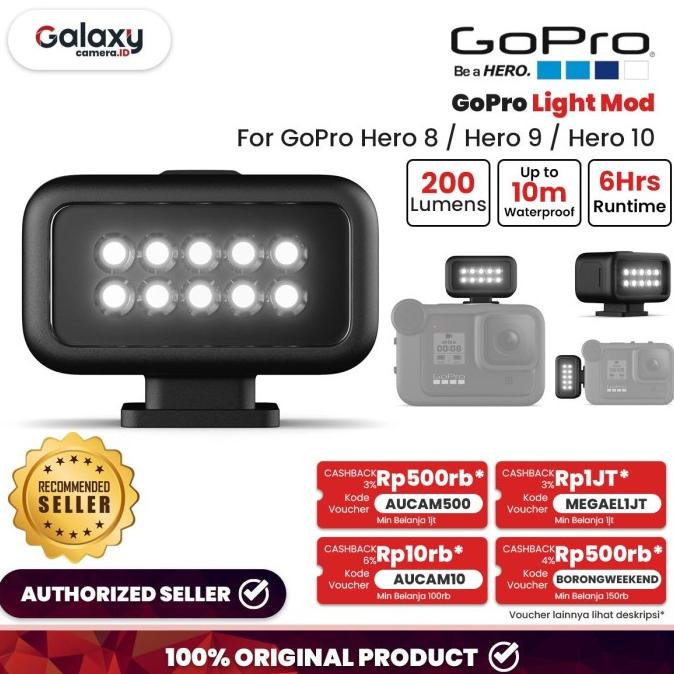 BARU  GoPro Light Mod for GoPro Hero 8 / Hero 9 / Hero 10 Original