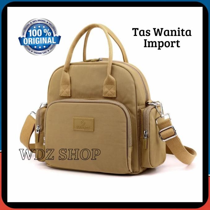 Tas wanita 3in1 selempang ransel jinjing original suoyate bag - S283