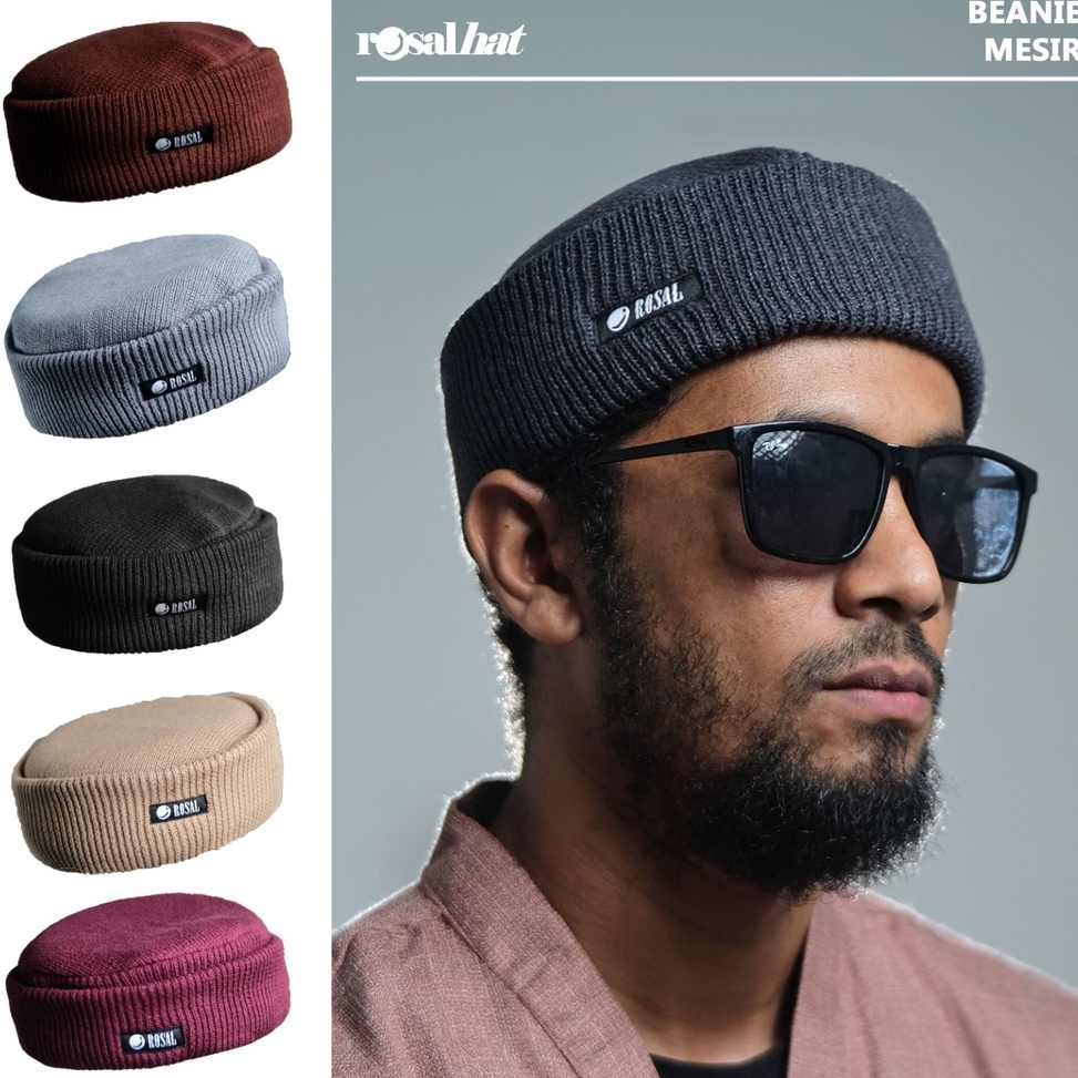 TERLARIS ROSAL Peci Topi Kupluk Beanie Hat Mesir