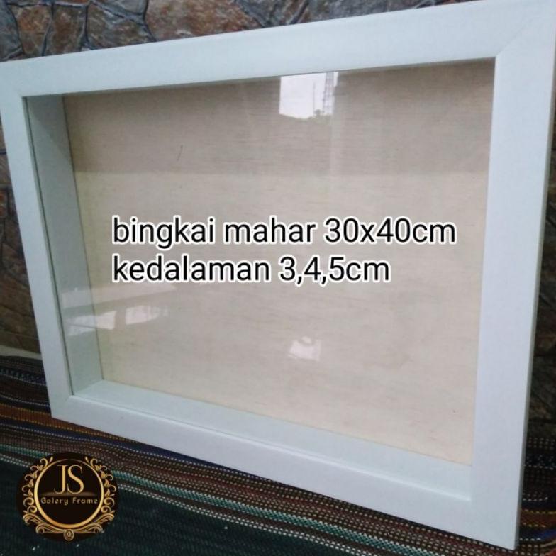 bingkai mahar/pigura mahar/mahar pernikahan 30x40cm