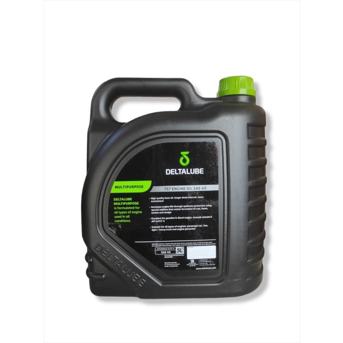 Oli Mesin Mobil Truk Deltalube Multipurpose 757 Diesel SAE 40 5 Liter terbaik