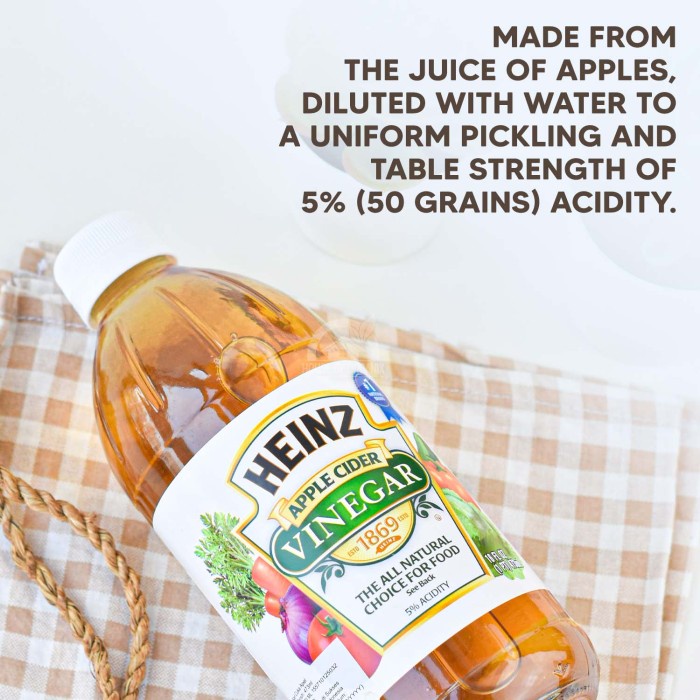 

Heinz Cider Vinegar ( Cuka Apel ) - 473 Ml