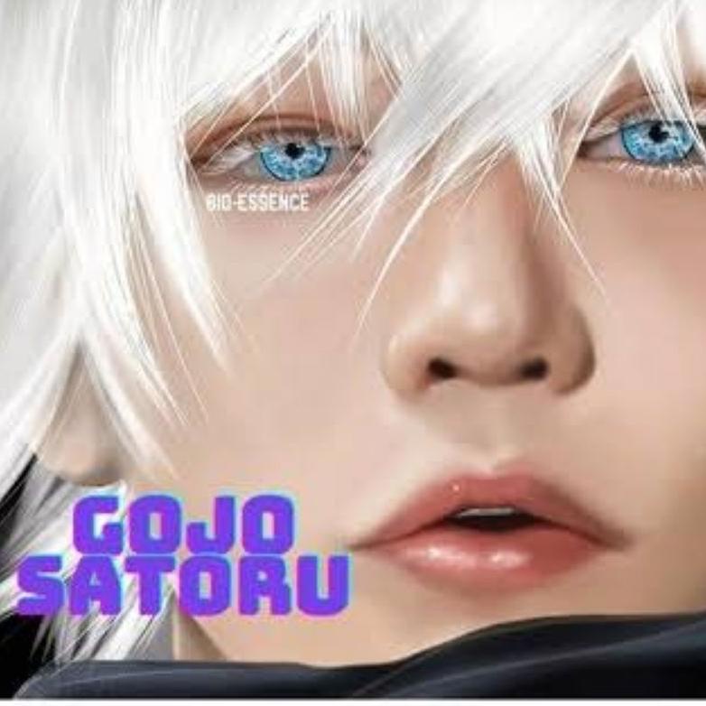 PROMO MURAH Softlens Cosplay Gojo Satoru warna biru cerah 14.5mm normal 3alpoban