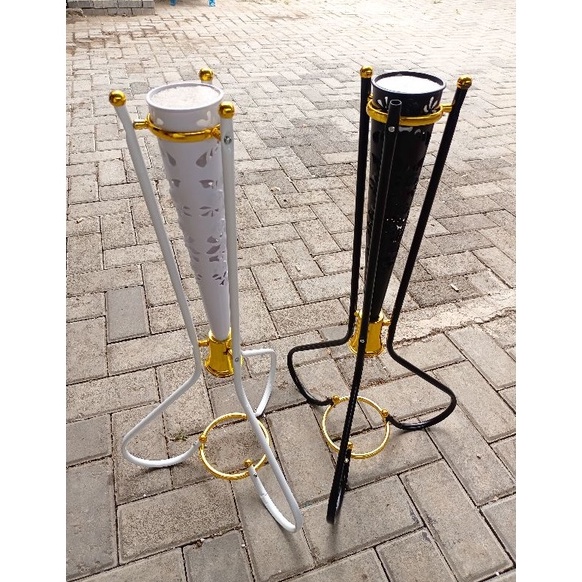 Menarik.. standing besi import untuk bunga artificial / jagrak bunga artificial / vas bunga artifici