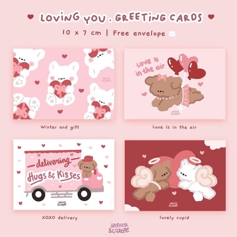 

Banting harga LOVING YOU GREETING CARDS