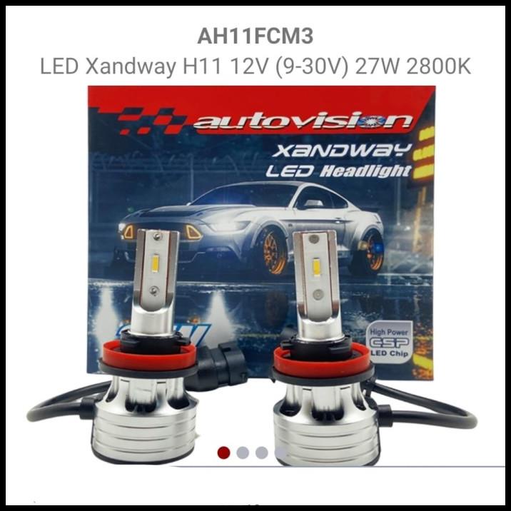 BEST DEAL LED H11 XAND GARANSI 1TH, LED FOG LAMP AVANZA INNOVA FORTUNER XPANDER 