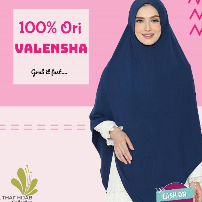 (N☀15 M] KHIMAR JERSEY JUMBO V KHIMAR SYARI VALENSHAQUEEN Valensha queen grosirjilbab -siiap.dikirim
