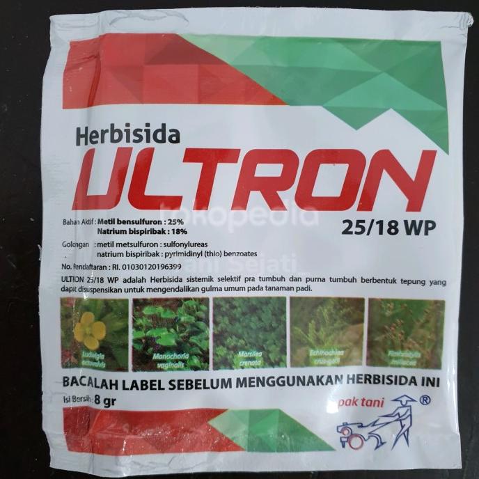 =+=+=+] herbisida ultron 8 gram