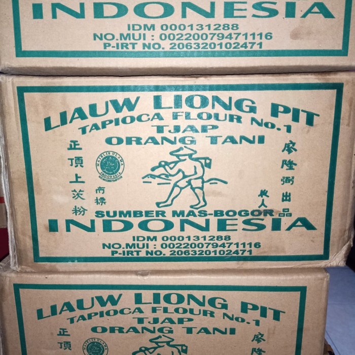 

Terlaris Sagu / Tapioka Liauw Liong Pit 1 Dus @ 10Kg