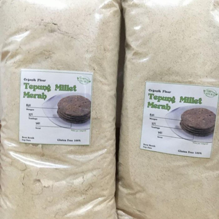 

Terlaris Tepung Millet Merah Organik Berasal Dari Biji Millet Yang Digiling Hal