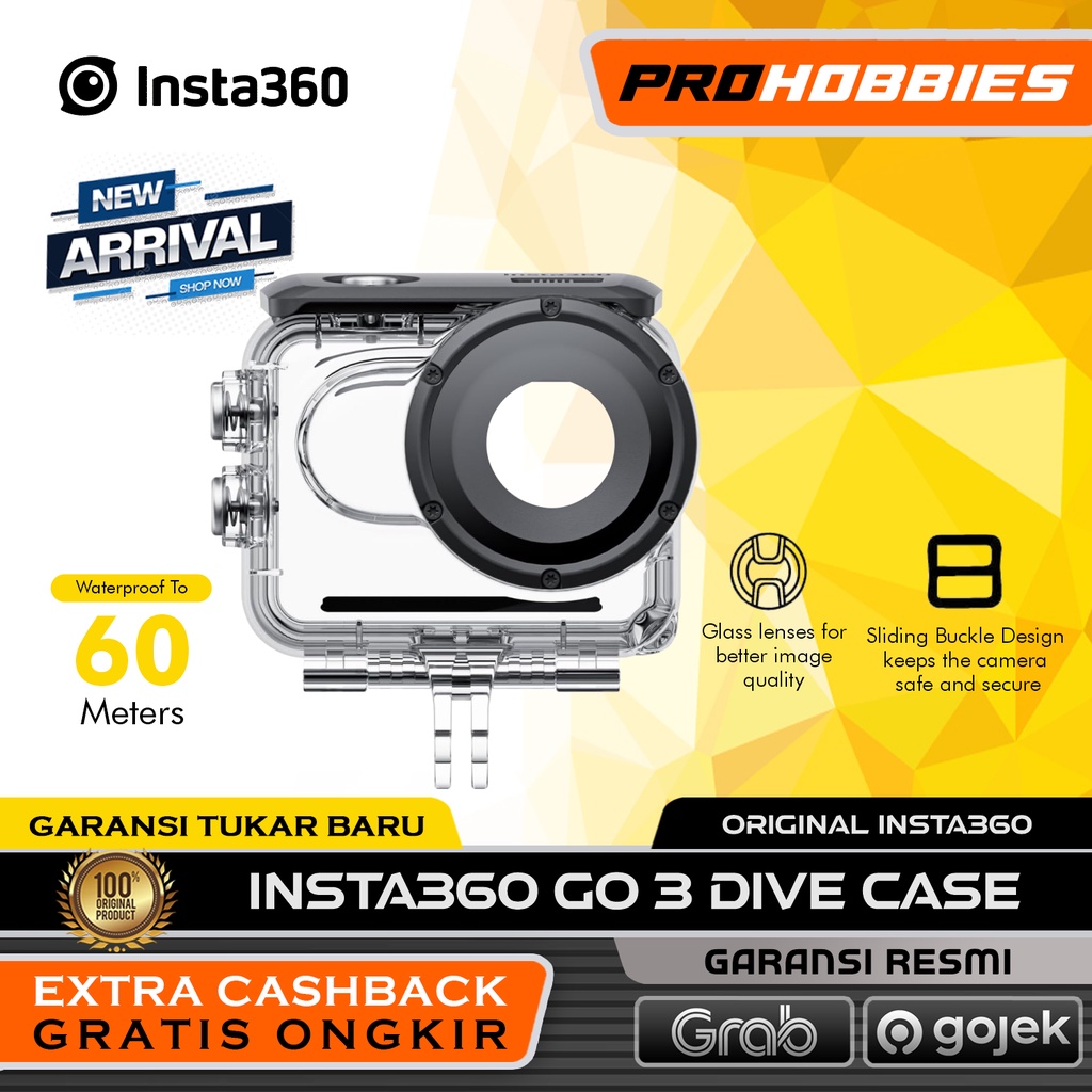 Insta360 GO 3 Dive Case for Insta 360 Go3