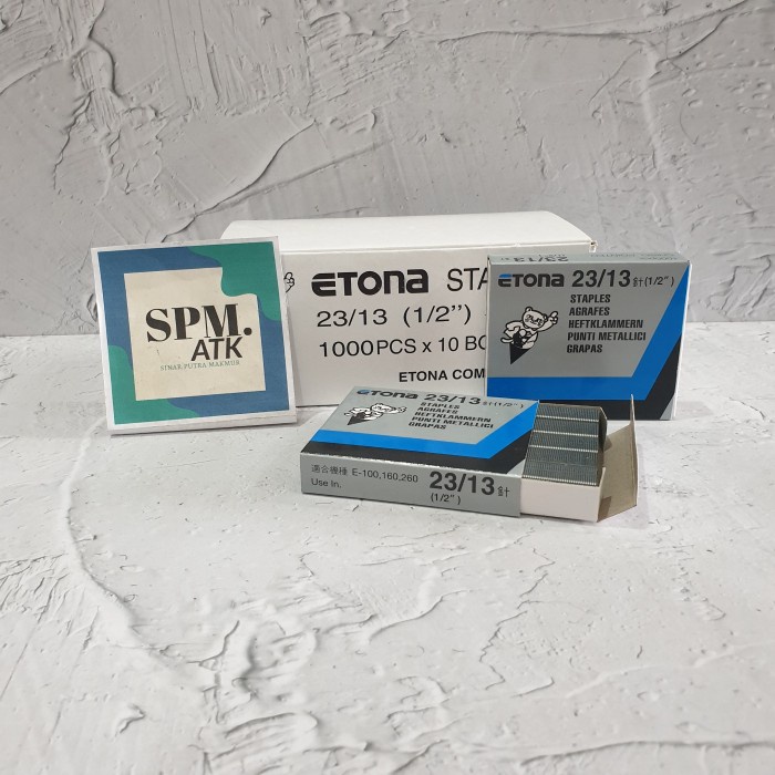 

Terlaris Isi Staples Etona No 23/13