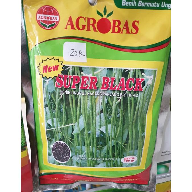 /////] Agrobas Benih Kacang Panjang Super Black